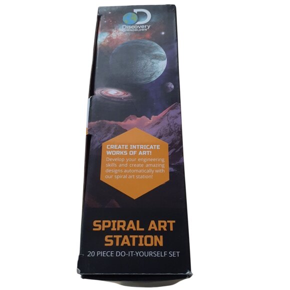 Discovery Mindblown Robot Spiral Art Station Kit w/ Multicolor Markers STEM NEW - Picture 3 of 5